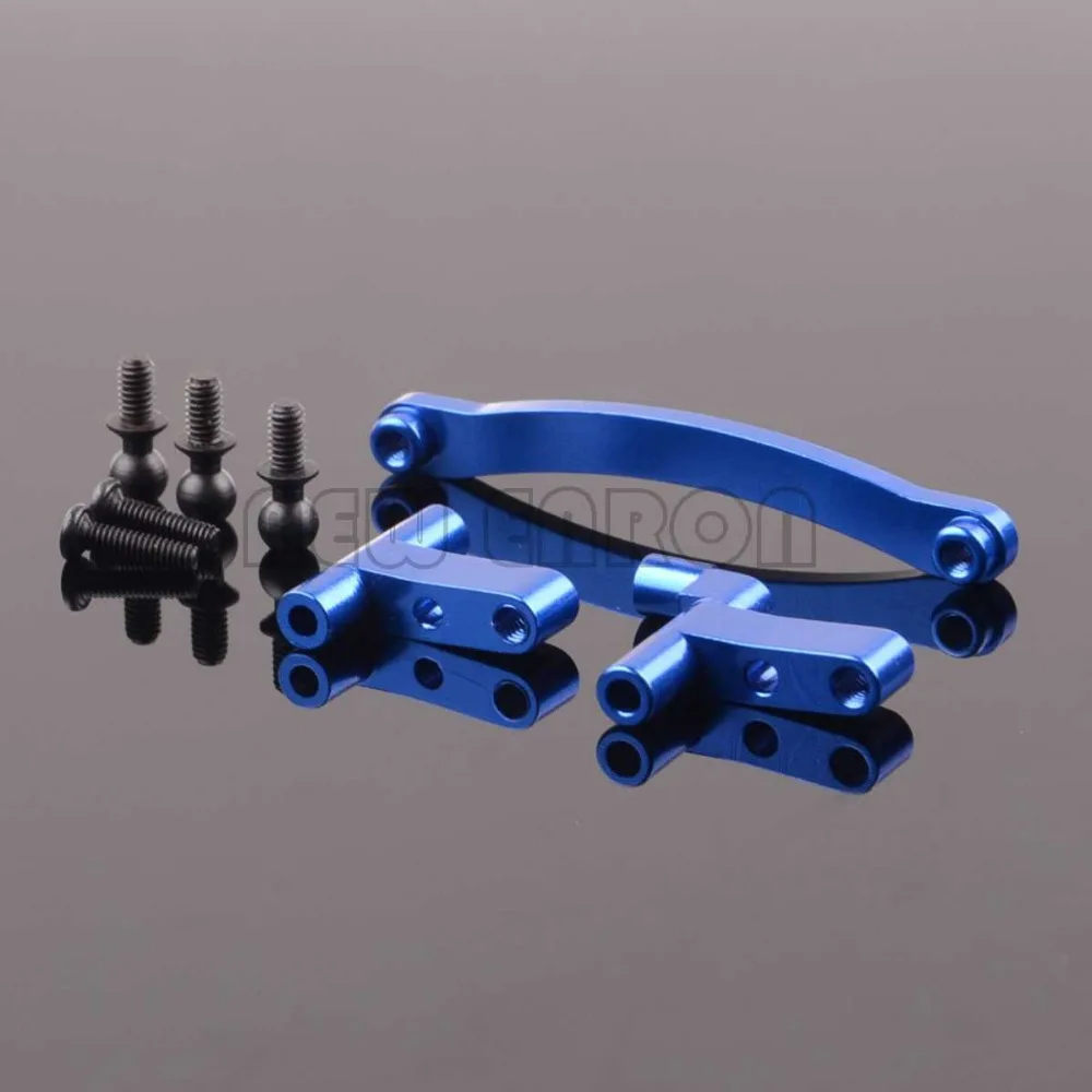 736010 алюминиевое рулевое управление Servo Saver Полный RC FS для 1/18th Bigfoot грузовиков