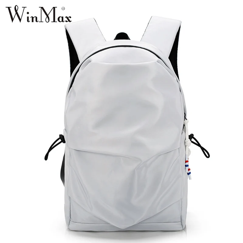 

Winmax Unisex Multifunction Backpack Anti Theft Pleated Cover Laptop Backpack School Bag for Teenager Feminine Backpacks Bagpack