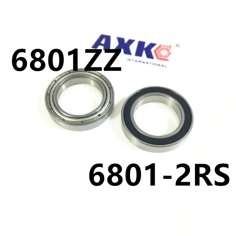 

6801zz 12*21*5mm Deep groove ball thin section bearing 6801ZZ 6801-2RS 61801ZZ 12*21*5 mm