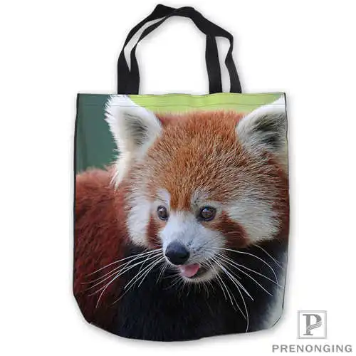 

Custom Canvas beauty-the-red-Panda ToteBags Hand Bags Shopping Bag Casual Beach HandBags Foldable 180713-03-15