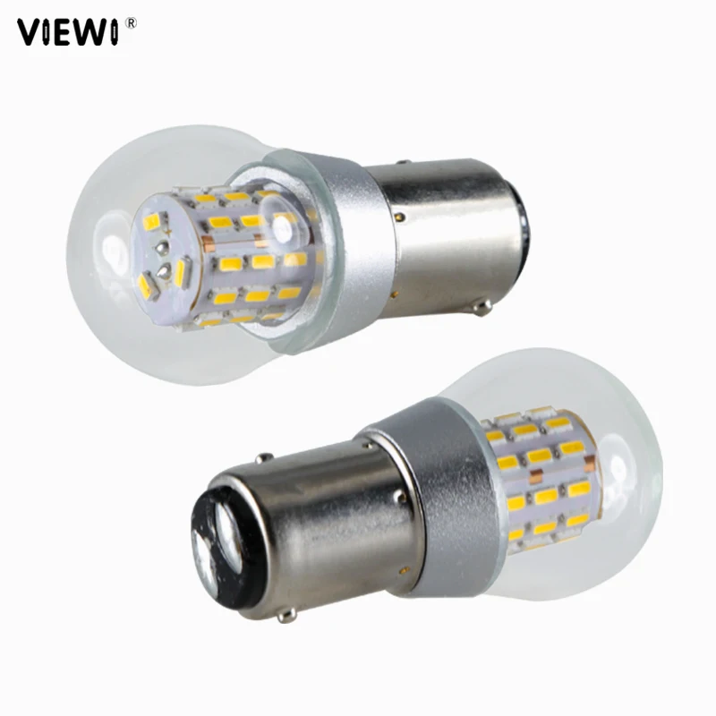 1 шт. 1156 1157 BA15S BAY15D S25 P21W P21/5 Вт PY21W 4 Светодиодная лампа для автомобиля указателей