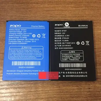 

Replacement Mobile Phone Battery BT55T 2700mAh For Zopo 999 998 ZP999 3X ZP3X zp998 Powerful Batteries