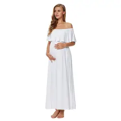 Длинное платье для беременных женское шифоновое летнее женское платье сексуальное платье новое горячее предложение
