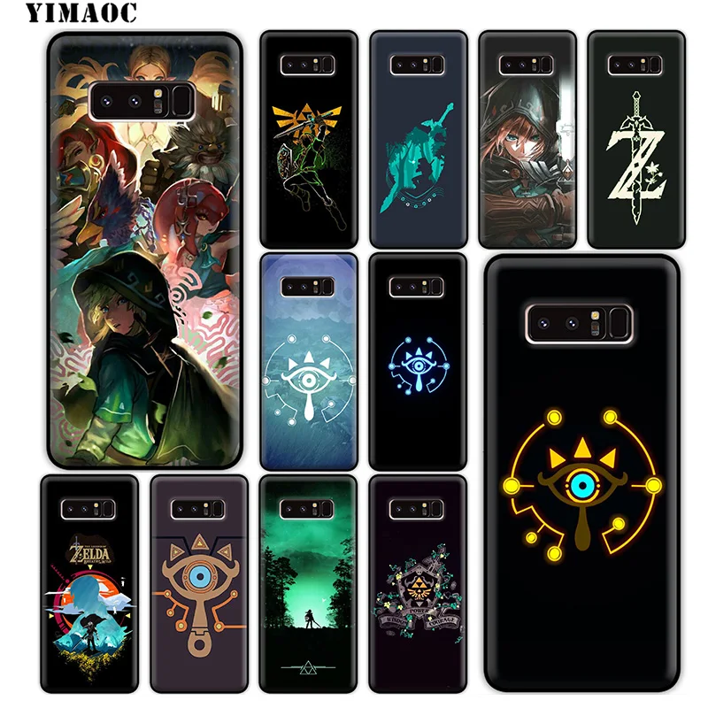 

YIMAOC The Legend of Zelda Soft Silicone Case for Samsung Galaxy S10 S10e S9 S8 Plus S7 S6 Edge J6 Cover