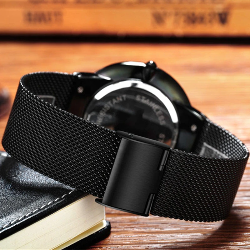 2018 New Watches Men Luxury Brand LIGE Chronograph Men Sports Watches Waterproof Full Steel Quartz Men's Watch Relogio Masculino