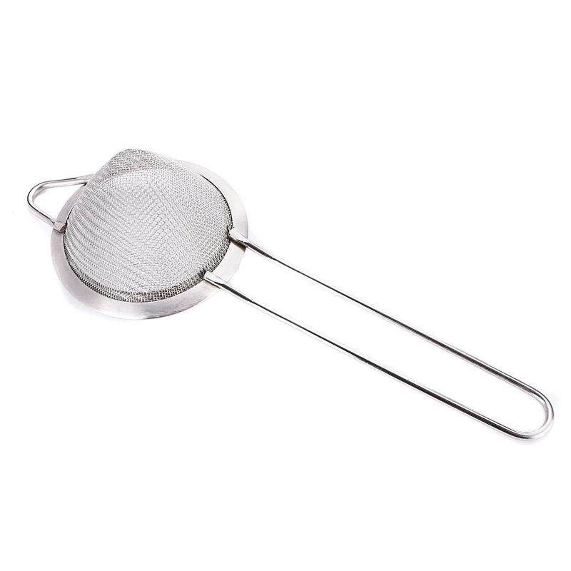 1pcs Stainless Steel Wire Fine Mesh Oil Strainer Flour Handheld