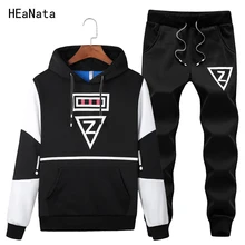 Мужской спортивный костюм, теплая спортивная одежда, Новое поступление, кардиган с принтом, спортивные костюмы, 4XL, одежда для мужчин, s, 2 шт., толстовки+ штаны, комплекты