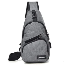 Мужские сумки через плечо, зарядка через usb, сумки через плечо, мужская сумка с защитой от кражи, школьная сумка, повседневная нагрудная сумка, короткая походная сумка-мессенджер