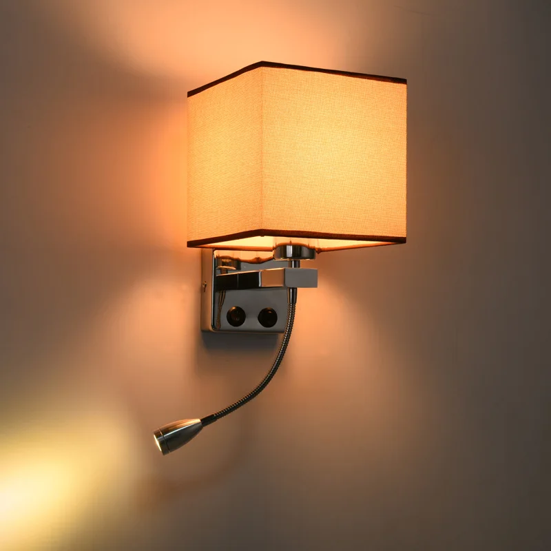 

Modern LED Wall Light Adjustable LED Wall Light Eye Protect Reading Study Lamp Indoor Outdoor Sconce For Home Bedroom Corridor