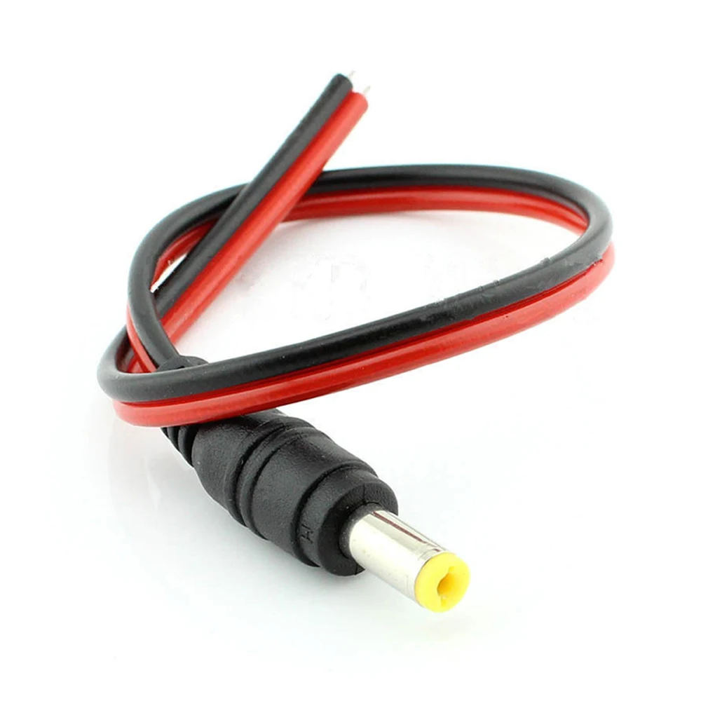 

Male + Female DC Power Socket Jack Plug Connector Cable 12V Wire 5.5x2.1mm