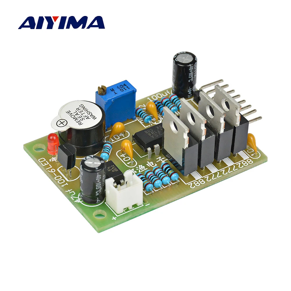 

SUNYIMA 1PC SG3525 Inverter Driver Board High/Low Frequency Amorphous Pre-driver Converter Board TIP41/42 High Power