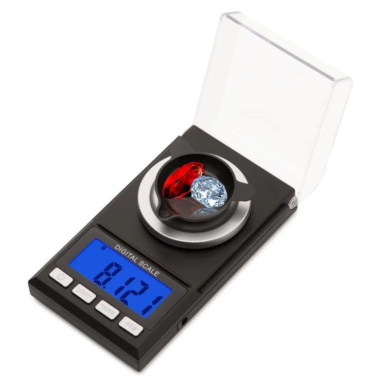 0.001g Precision 100g/50g/20g Accurate Digital Jewelry Scale Lab Weight