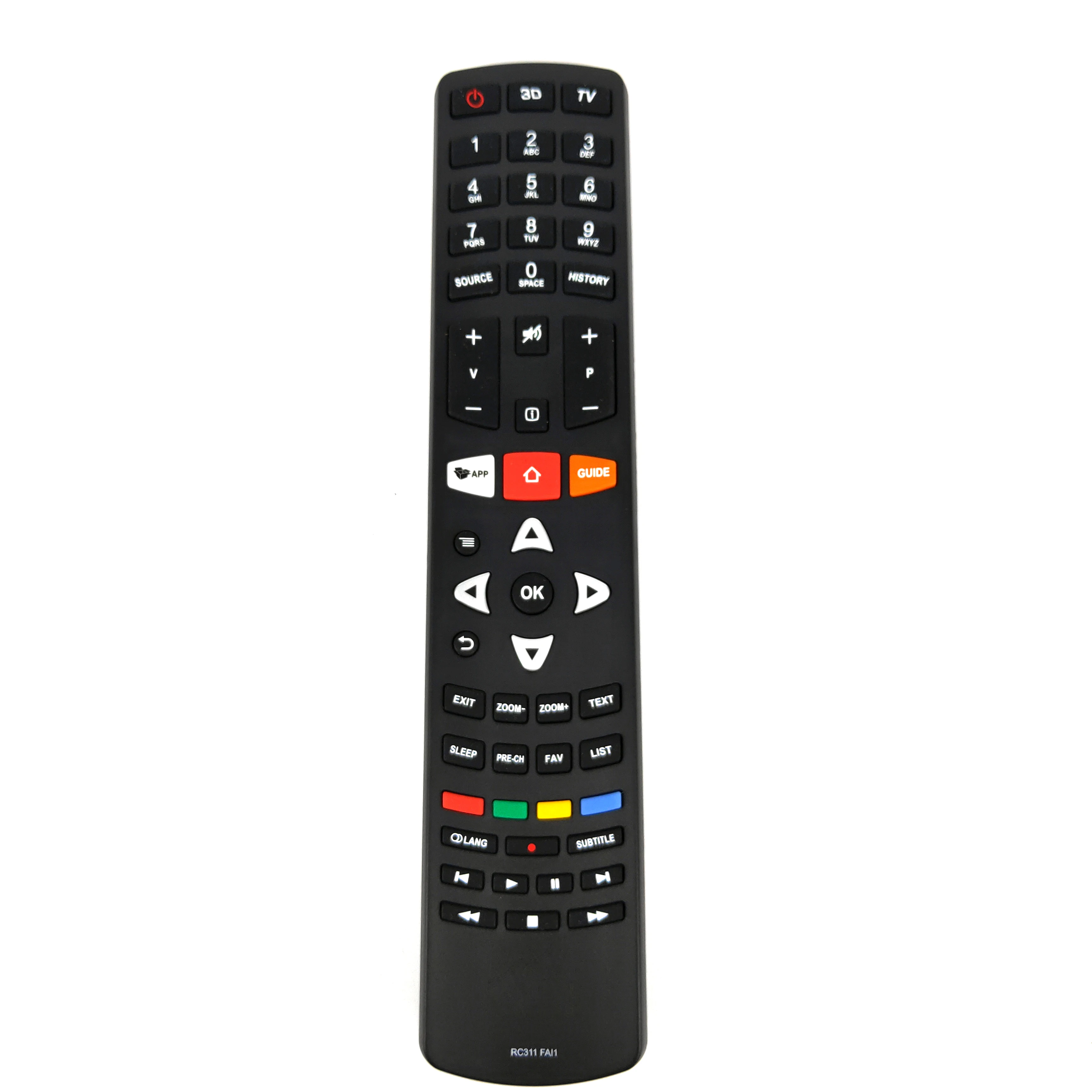 Новый оригинальный пульт дистанционного управления для TCL RC311 FAI1 3D светодиодный