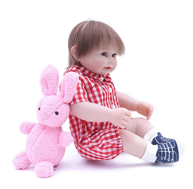 Детская кукла детские игрушки, имитация всех клея может войти в водяную ванну куклы для новорожденных