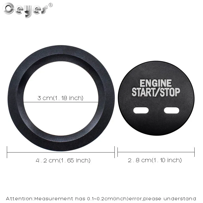 Start Engine Button Ring for CADILLAC (23)