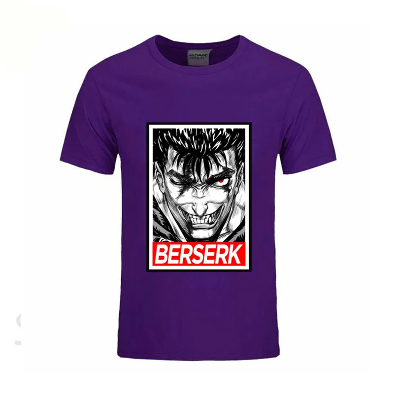 2019 Samurai Knight Men T Shirt Dragonslayer Gutts Berserk Anime Print One Piece Pokemon Star Wars Strange Things Tshirt T Shirt T Shirts Aliexpress