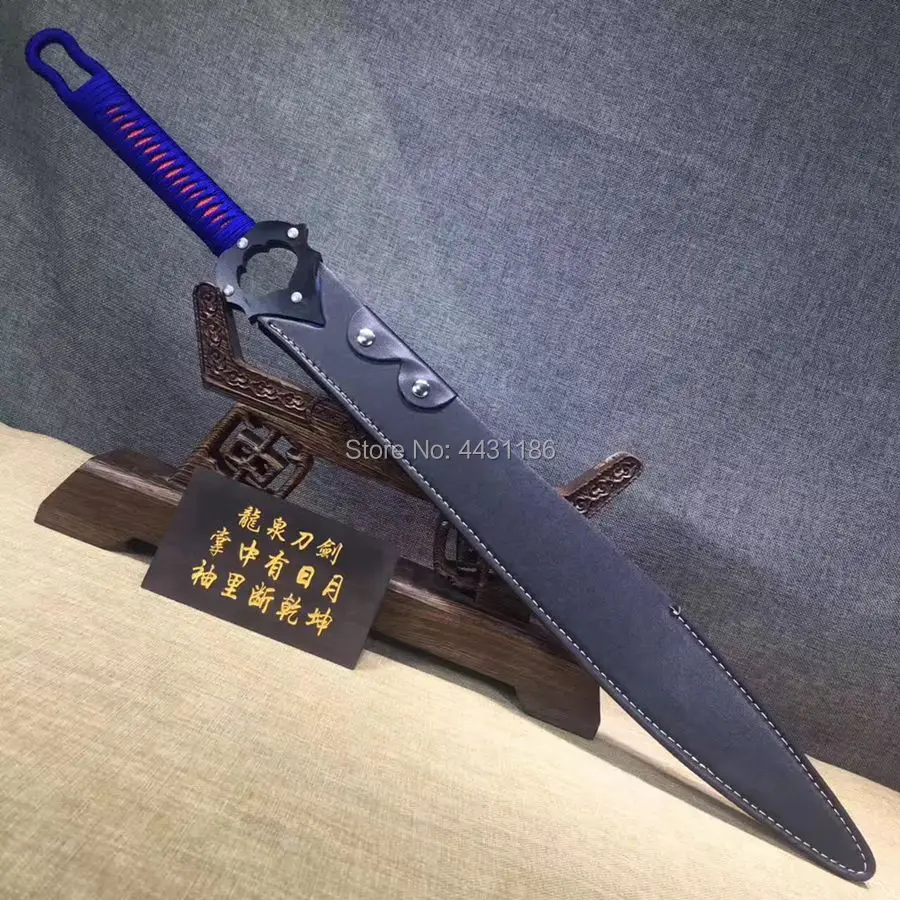 Уникальный король меч катана Double Edge острые высокомарганцовистой ...