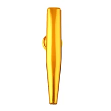 Portable Metal Kazoo Harmonica Mouth Flute Kids Party Gift Kid Musical Instrument Gold Silver Musical Accessories