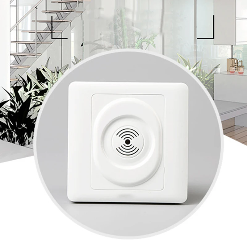 

New Smart Home Wall Mount Voice Control Switch Light Sensor Auto Switch Dual Controlled By Light and Sound for Smart Home Life