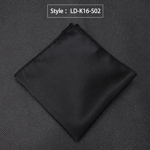LD-K16-S02 Мужской носовой платок, роскошный жаккардовый галстук для мужчин, подарки, Пейсли, карманное квадратное полотенце, Hankies, модные аксессуары для формального платья, галстук - Цвет: LD-K16-S02
