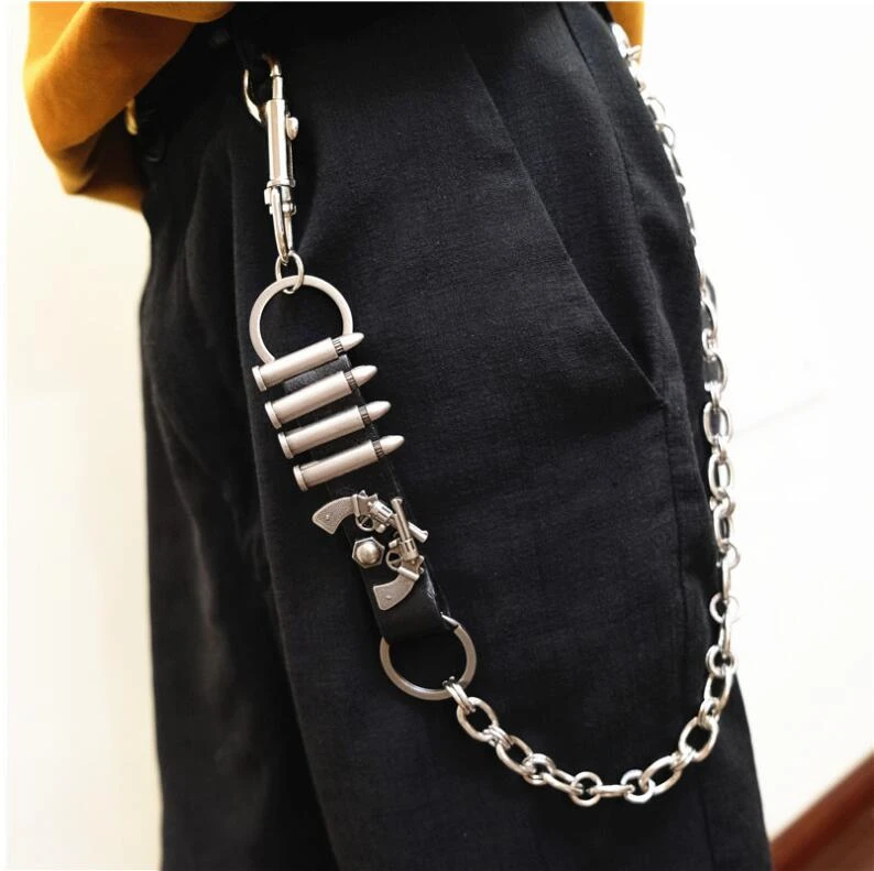 steel Hipster Pant HipHop Jewelry Wallet Belt Chain Jean Keychain Clip Keyring steel Hipster Pant HipHop Jewelry Wallet Belt Chain Jean Keychain Clip Keyring