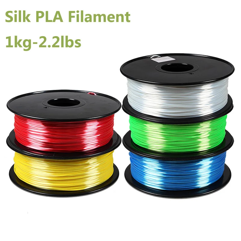 

1kg Silk feeling pla 3d printer filament Polymer Composites 1.75mm impressora 3d pla plastic filament China 1.75 filamento pla