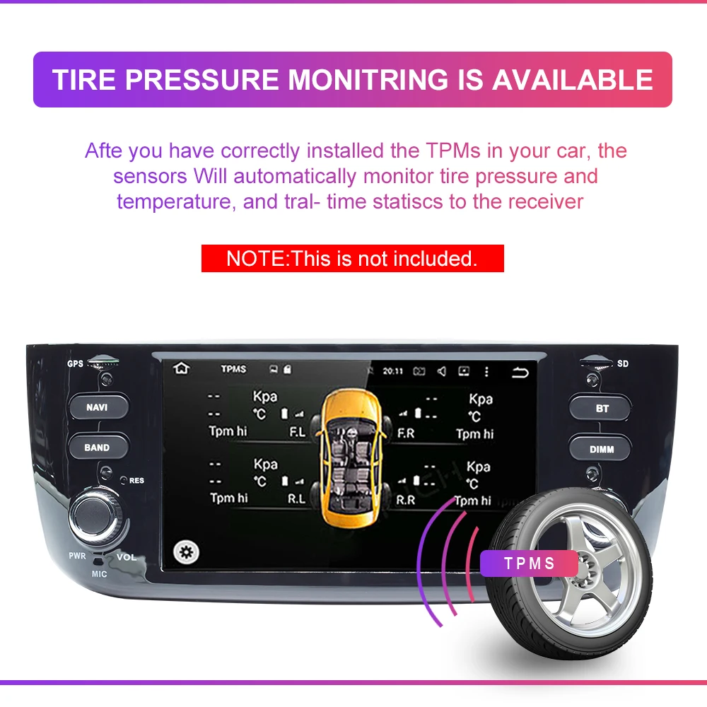 Flash Deal Xonrich Car Multimedia Player 1 Din Android 9.0 For Fiat/Linea/Punto 2012-2015 GPS DVD Automotivo Radio FM Quad Core DSP USB DVR 14