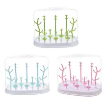 1 комплект бутылки вина держатель сушилка для держатель для бутылки Пылезащитный чехол многофункциональная бутылка ящик для хранения детских принадлежностей