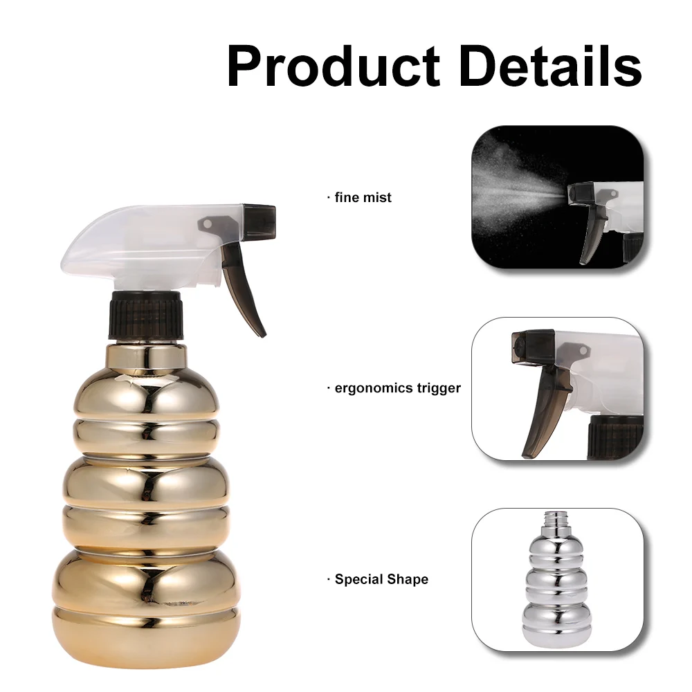 Многофункциональный пустой распылитель бутылки 300 мл иструмент для парикмахерской пластиковая бутылка с распылителем для воды парикмахерские полив очистки для женщин