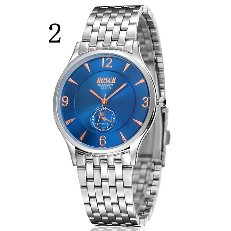 

Luminous waterproof automatic mechanical watch simple fashion ultra-thin business men's watch