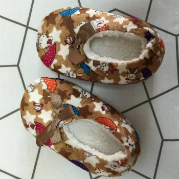Детские домашние Мягкие плюшевые тапочки с леопардовым принтом; домашняя обувь из кораллового флиса; носки-тапочки; домашние тапочки; зимние теплые тапочки - Цвет: dark khaki