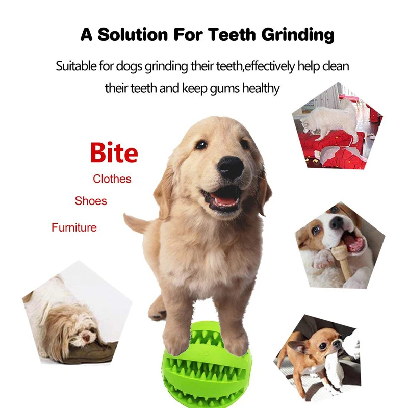 Игрушки для домашних собак IQ Treat Ball интерактивная игрушка для собак жевательная игрушка для собаки мячик для корма игра для укус собаки-устойчивые чистые зубы шарики товары для домашних животных
