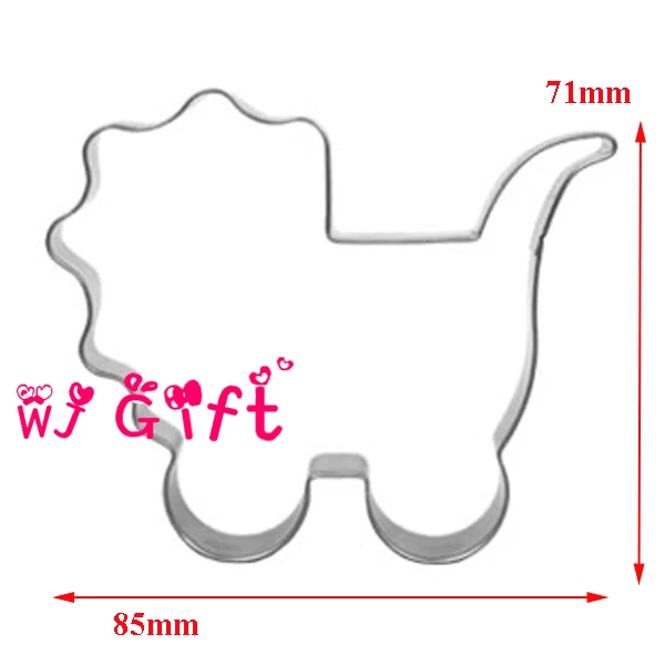 Детская коляска, футболка, Подарочная коробка из нержавеющей стали формочка для печенья, торта, кондитерских изделий, инструменты для приготовления пищи, форма для хлеба