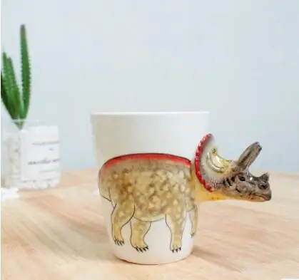 Cadeau Personnalisé – Silly Design Dinosaure Triceratops Mug