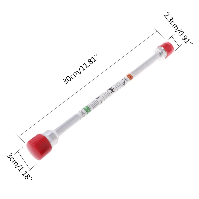 Безвоздушный распылитель краски распылитель наконечник Удлинительный полюс стержень для Graco Титан Вагнер - Цвет: 30cm