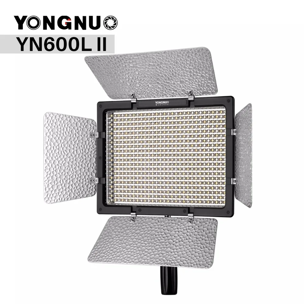 

Yongnuo YN600L II YN600 II 3200K-5500K Panel LED Video Light with Falcon Eyes Adapter Set Support Bluetooth Control by Phone App