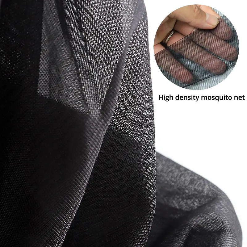 Mosquito Bug Net For Hammock Parachute Fabric Portable Ultralight With Folding Bag Indoor Outdoor Camping Gear