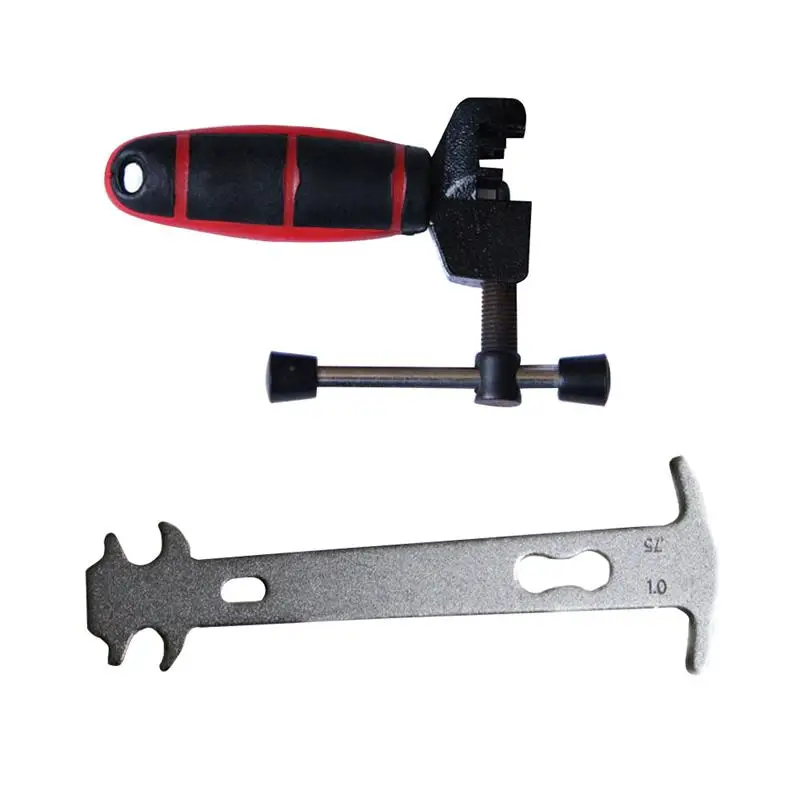

WINOMO 2pcs Bicycle Chain Breaker And Chain Rule Splitter Pin Practical Remove Replace Bike Chain Removal Tool