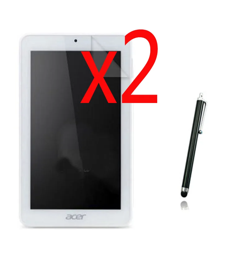 3в1 2x прозрачная защитная пленка для ЖК-экрана + 1x Стилус планшета Acer Iconia One 7 B1-770