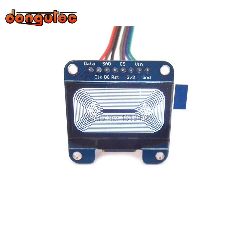 

1.3" SSD1306 128x64 I2C/SPI OLED Module White Graphic Display Monochrome
