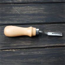 DIY кожа рук аксессуары обрезки инструмент, сбоку устройства обрезки, тонким ножом, французский широкий край лопаты кромкообрезные устройства