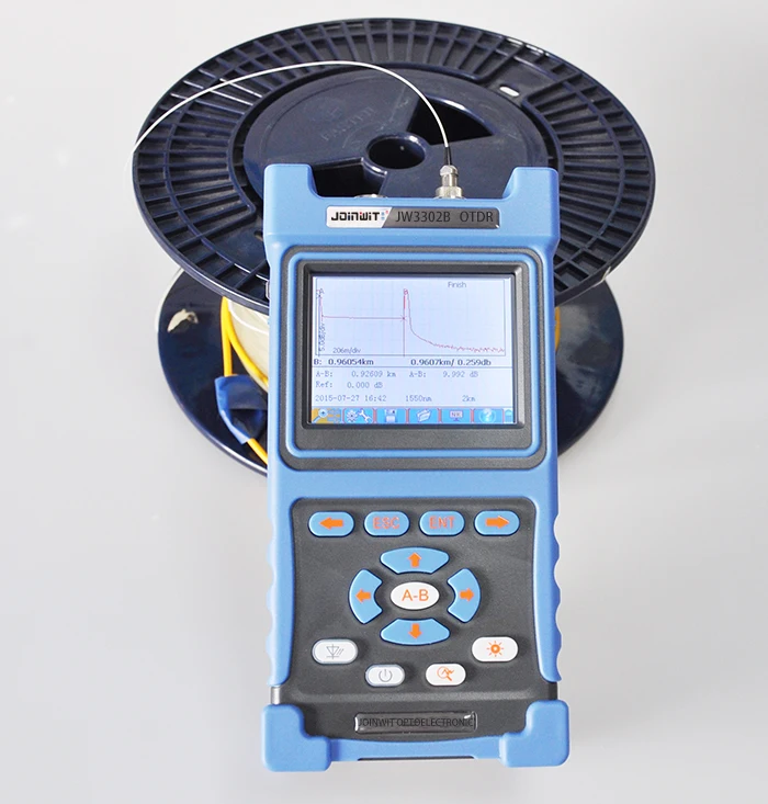 JoinWit JW3302B портативные волоконно оптические OTDR FTTX SM 1310/1550nm 30/28dB|optical otdr|handheld otdr |