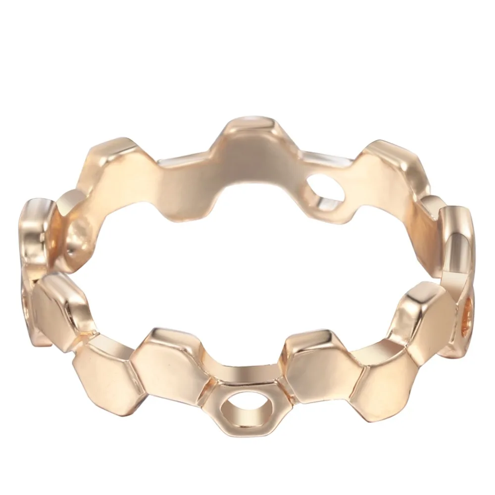 Todorova большое кольцо с шестиугольной верхушкой кольца с Сотами брендовые ювелирные изделия для женщин обручальное кольцо