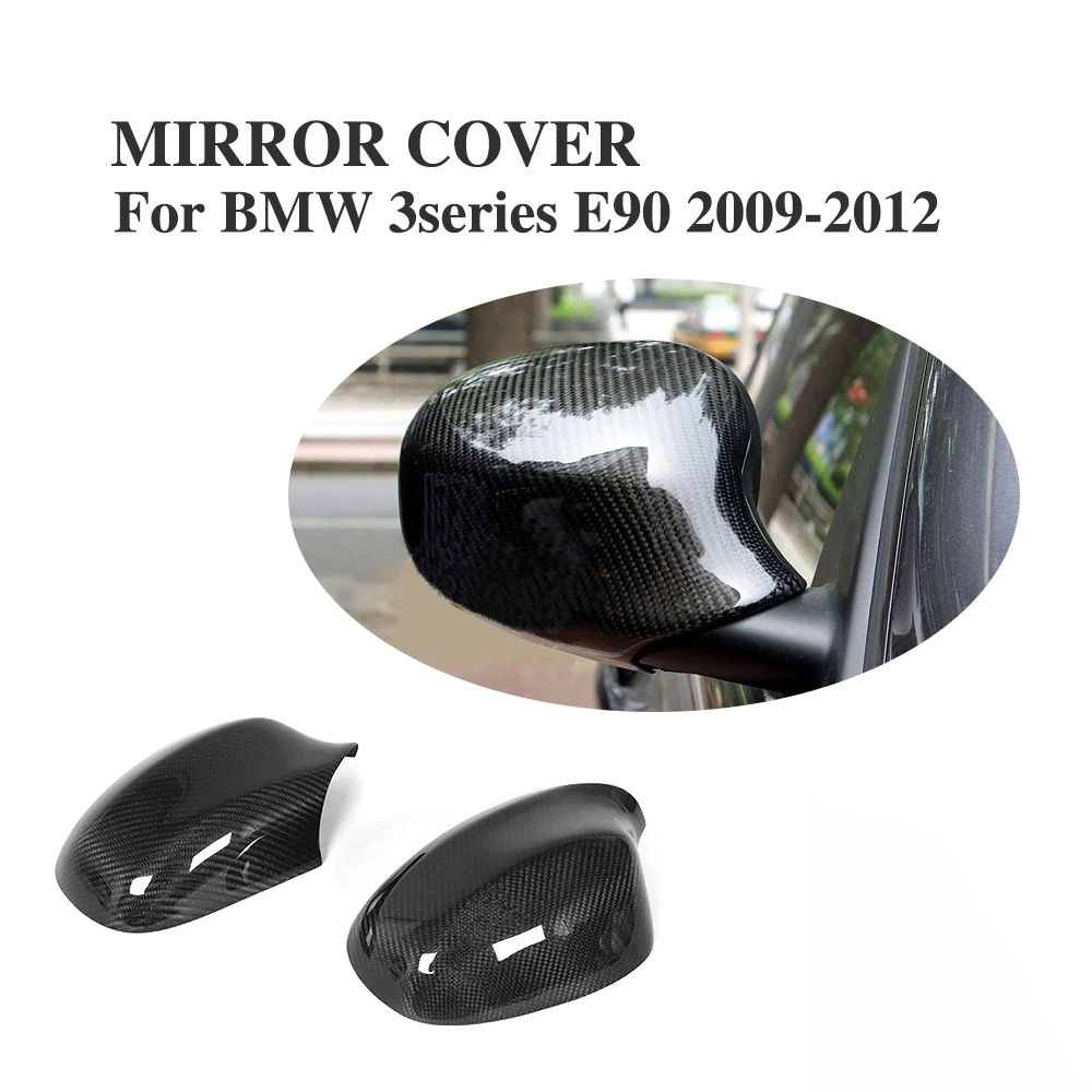 Carbon Fiber Side Wing Mirror Covers For BMW 3 Series E90 E91