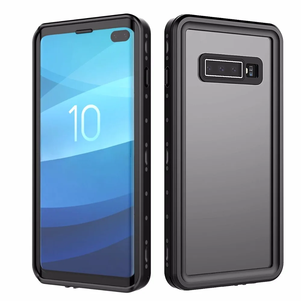 Для Galaxy S10 Водонепроницаемый Чехол IP68 водонепроницаемый ударопрочный