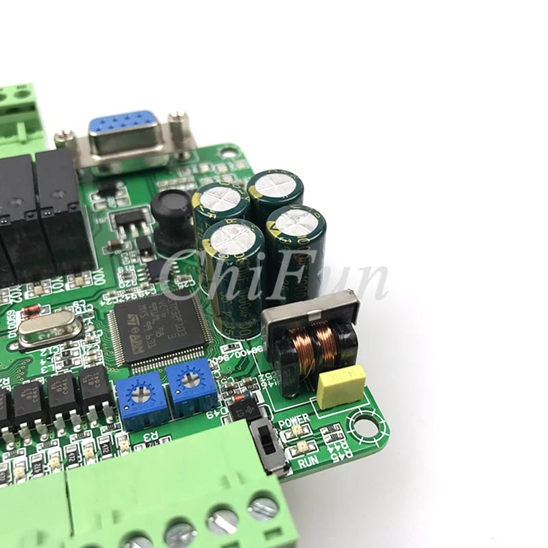 FX3U 24MR 6AD 2DA Высокоскоростная Промышленная плата управления ПЛК RTC с 45 ю