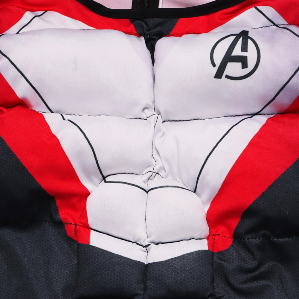 2019 Avengers Endgame Quantum Realm Kostuum Advanced Tech Cosplay Costume Iron Man 3D Print Fullbody Suit For Kids Custom
