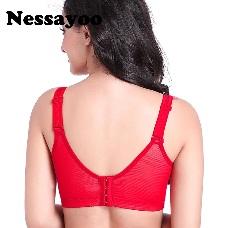 Женский кружевной бюстгальтер с чашками пуш ап без косточек|lingerie brassiere|wire freebra size |