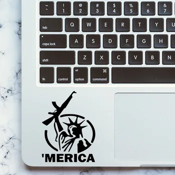 

Humor Statue of Liberty Notebook Trackpad Decal for MacBook Pro Air Retina 11 12 13 15 inch Mac HP Touchpad Skin Laptop Sticker