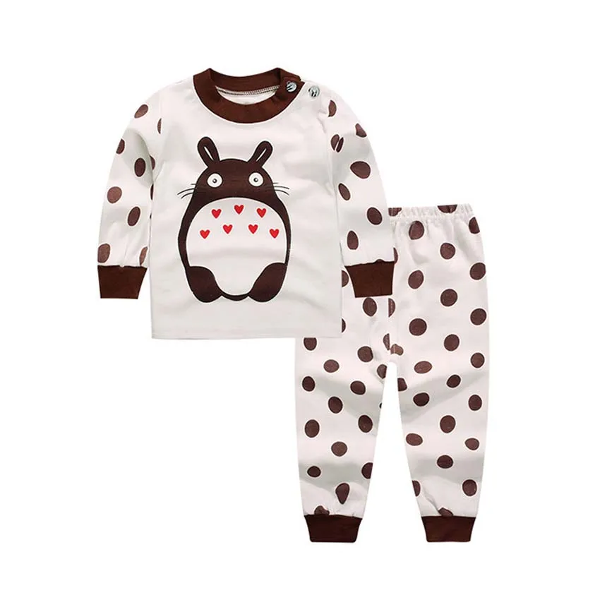 Baby Clothes Spring Autumn New Born Baby Boys Girls Clothes Cartoon Cotton Baby Boy Clothes Set Long-sleeved Baby Girl Clothes